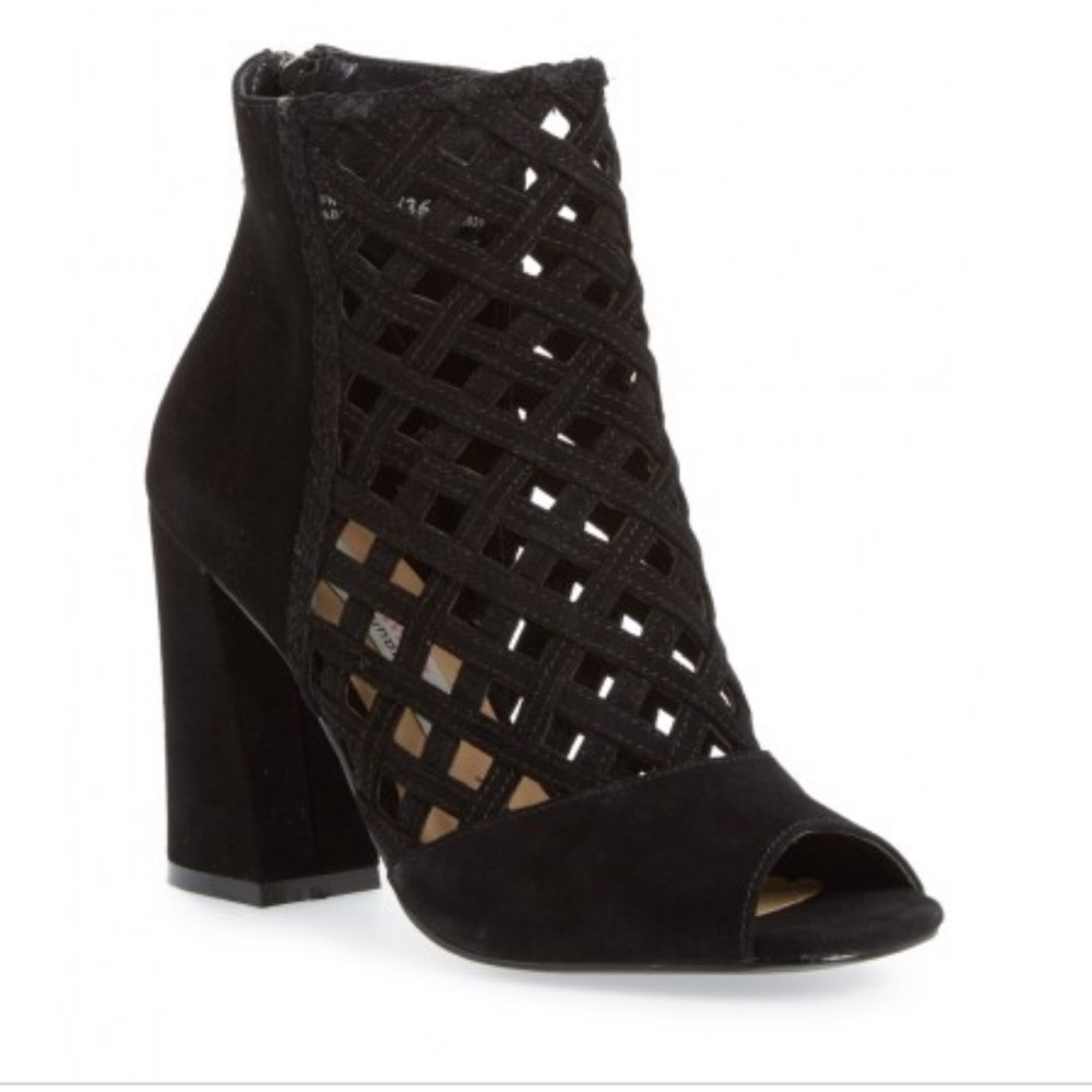 Kristin Cavallari Luxembourg Open Toe Cage Bootie - Picture 2 of 8
